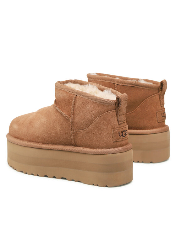 Ugg Ugg Śniegowce W Classic Ultra Mini Platform 1135092 Brązowy