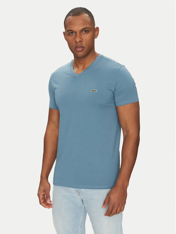 Lacoste Lacoste T-särk TH6710 Roheline Regular Fit