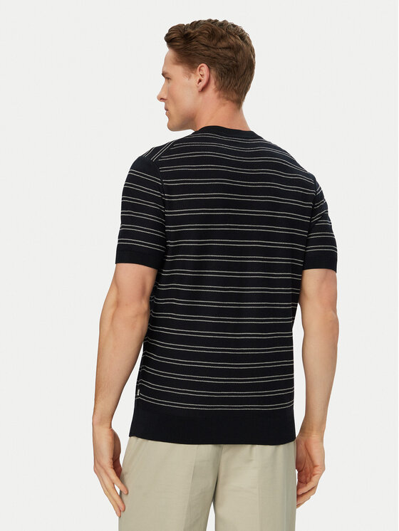 BOSS BOSS T-särk H-Nalon 50560482 Tumesinine Regular Fit