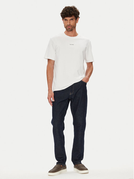 Calvin Klein Calvin Klein Polo marškinėliai LV04LC241G Balta Regular Fit