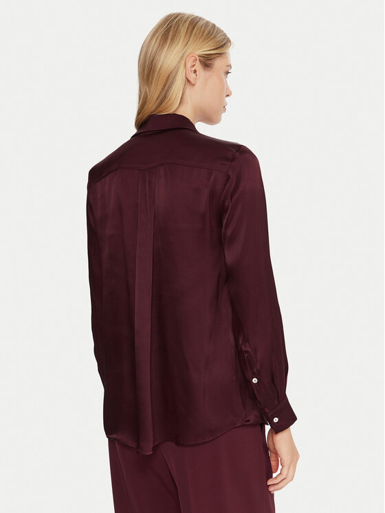 Marella Marella Srajca Bunny 2523116015 Bordo rdeča Regular Fit