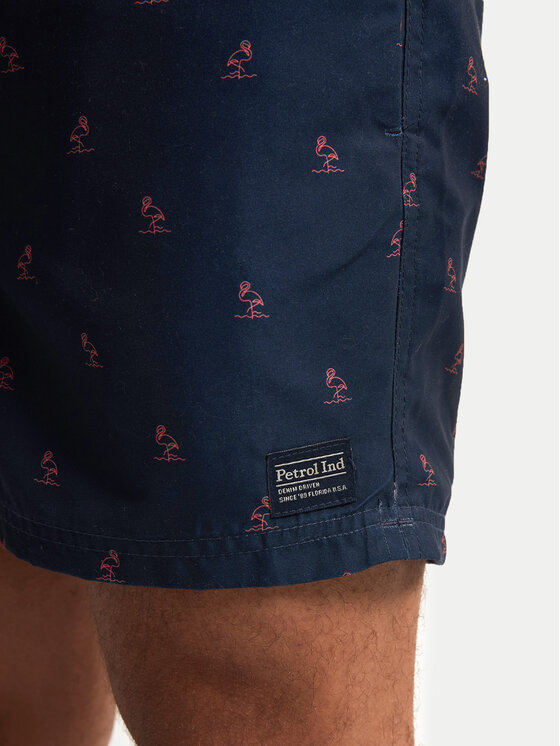 Petrol Industries Petrol Industries Pantaloni scurți pentru înot M-1050-SWS951 Bleumarin Regular Fit