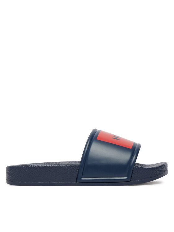 HUGO HUGO Klapki G01179 M Granatowy
