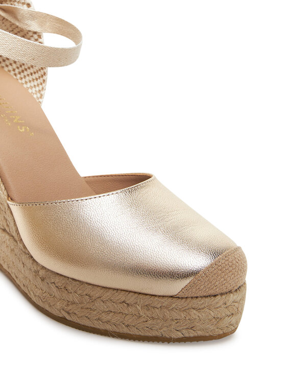 Genuins Genuins Espadrillid Darya G105916 Kuldne