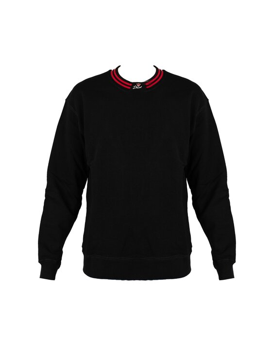 Diesel Diesel Μπλούζα A08525-0CJAD Μαύρο Regular Fit
