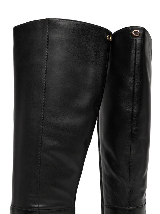 Guess Guess Μπότες FLFGRS LEA11 Μαύρο