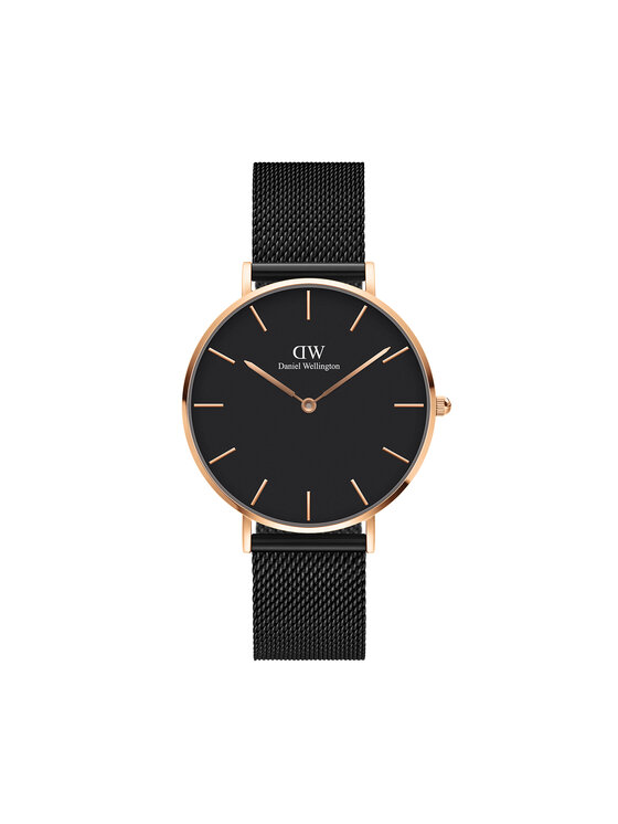 Daniel Wellington Pulkstenis Petite Ashfield DW00100307 Melns