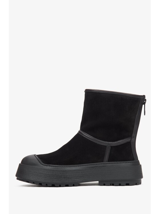 Estro Estro Μπότες Χιονιού ER00116561 Μαύρο