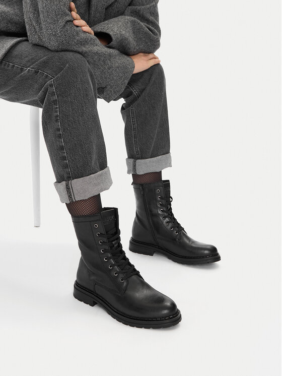 Lasocki Lasocki Schnürschuhe CEO-WI16-TIBILISI-02 Schwarz