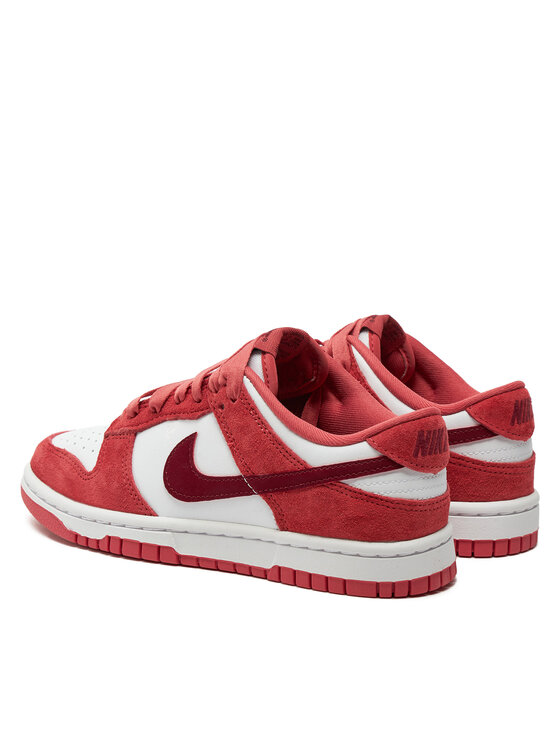 Nike Nike Sneakersy Dunk Low Vday FQ7056 100 Bílá
