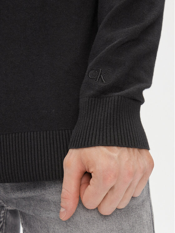 Calvin Klein Jeans Calvin Klein Jeans Sweter J30J324328 Czarny Regular Fit