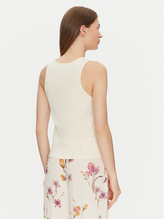 TWINSET TWINSET Top 251TP2550 Beżowy Slim Fit