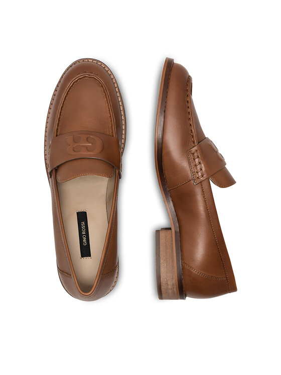 Gino Rossi Gino Rossi Loaferke SIDE-113746 Rjava