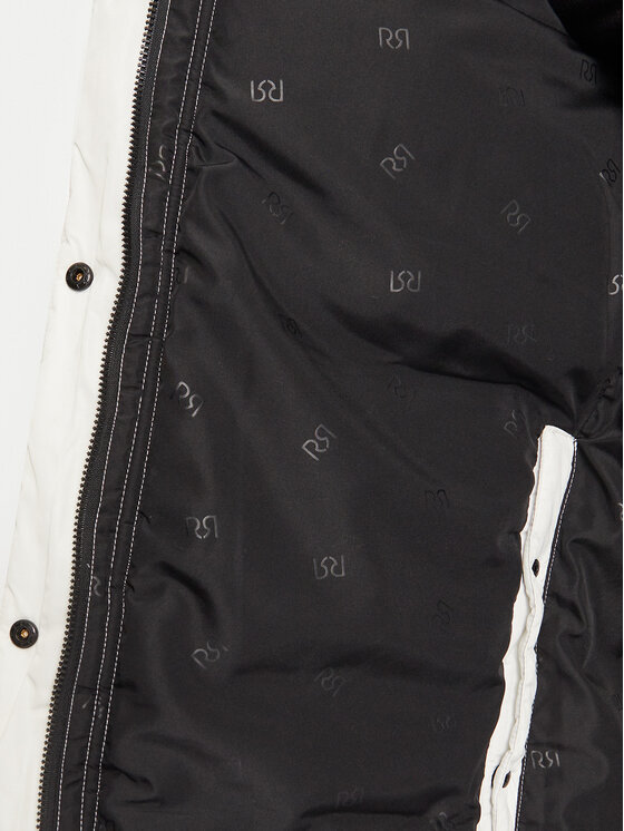 Rinascimento Rinascimento Зимно яке CFC0118343003 Бял Loose Fit