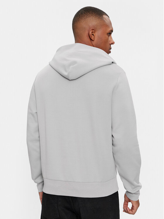 Calvin Klein Calvin Klein Majica dugih rukava Micro Logo K10K109927 Siva Regular Fit