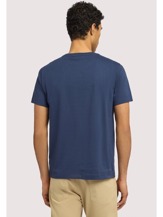 Trussardi Trussardi T-Shirt G0558000126N034 Niebieski Regular Fit