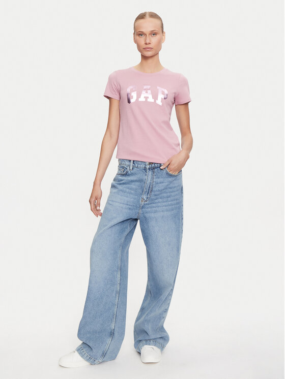 Gap Gap Футболка 417797-13 Рожевий Regular Fit