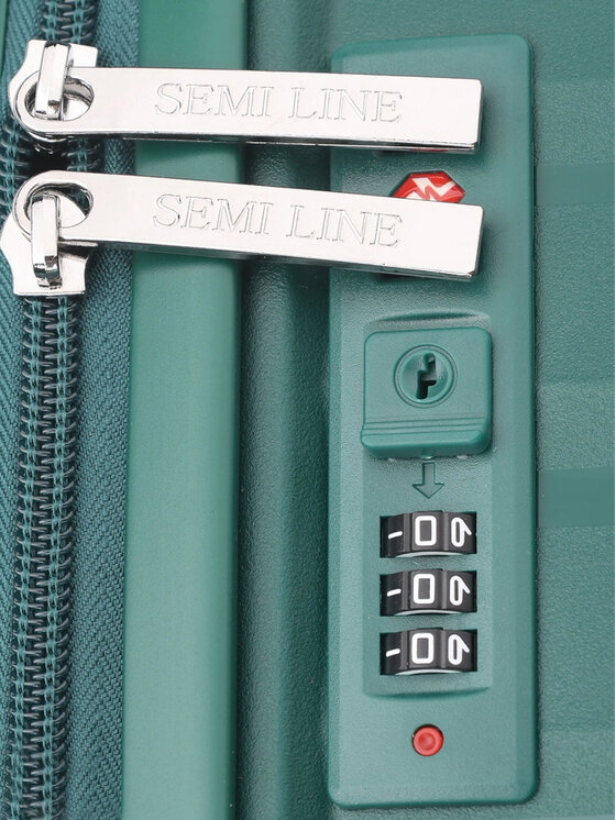 Semi Line Semi Line Самолетен куфар за ръчен багаж T5910-2 Зелен