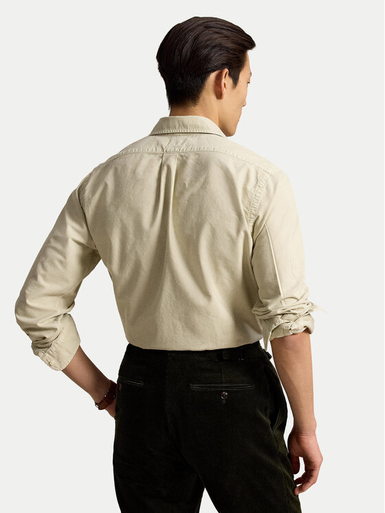 Polo Ralph Lauren Polo Ralph Lauren Сорочка 710804257505 Світло-бежевий Slim Fit