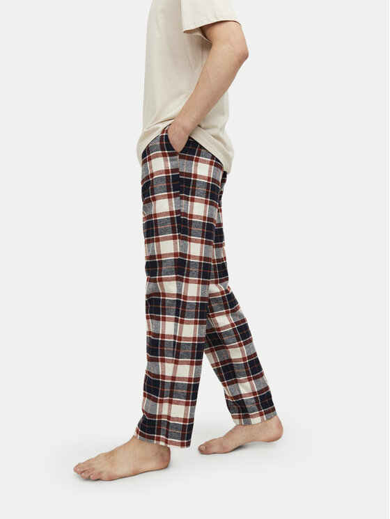 Jack & Jones Jack & Jones Spodnie piżamowe Crimon 12182711 Kolorowy Regular Fit