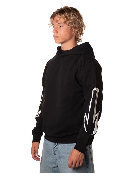 DISCLAIMER DISCLAIMER Felpa 24ids54541 Nero Regular Fit