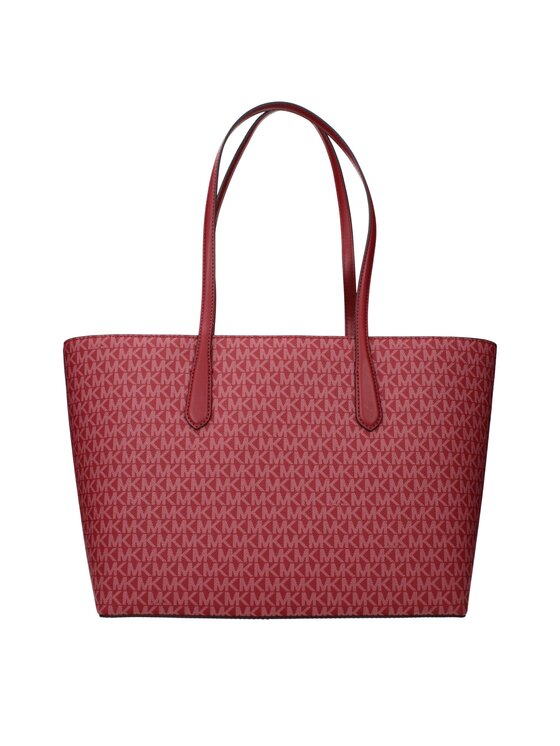 Michael Kors Michael Kors Torebka Red Fabric Shoulder Czerwony