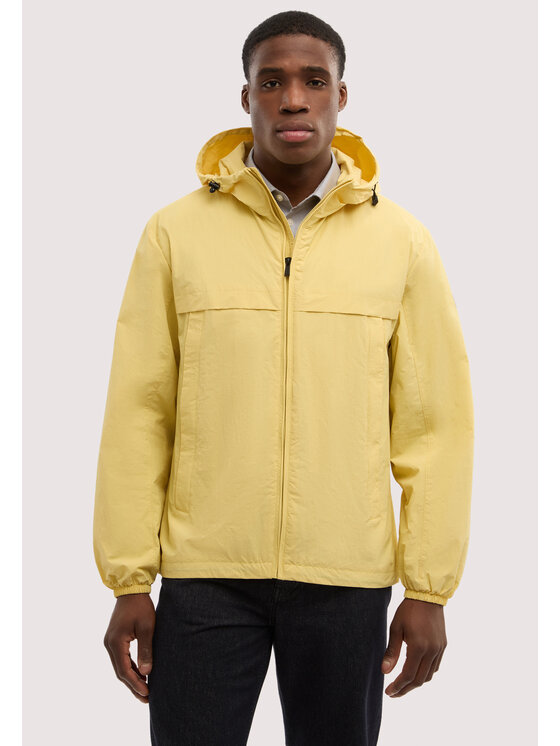 Trussardi Trussardi Płaszcz zimowy R006M000024N028 Żółty Over Fit