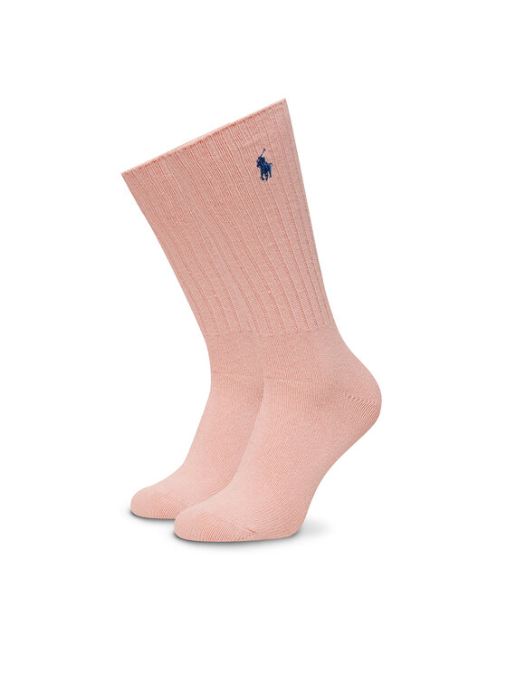 Polo Ralph Lauren Vysoké dámske ponožky 449915908045 Ružová