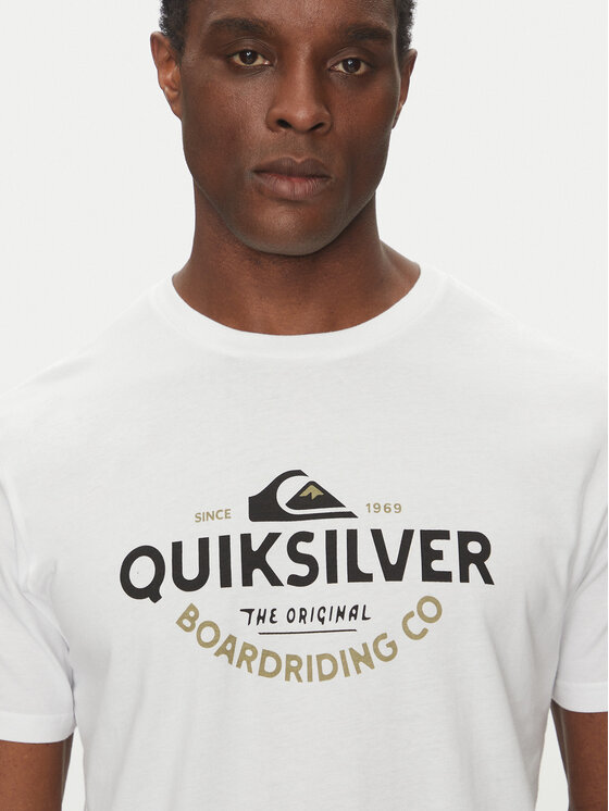 Quiksilver Quiksilver T-Shirt EQYZT08064 Λευκό Regular Fit