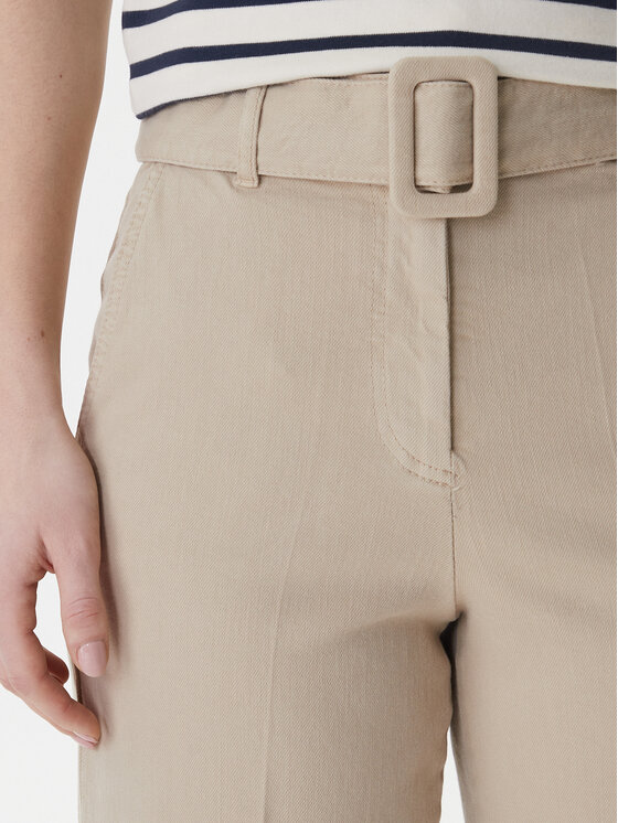 Marella Marella Παντελόνι υφασμάτινο Nicchia 2613131074 Μπεζ Regular Fit