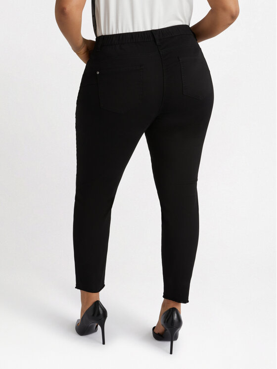 Fiorella Rubino Fiorella Rubino Pantaloni di tessuto P719T004809N033 Nero Skin Fit