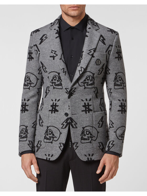PHILIPP PLEIN PHILIPP PLEIN Sako 13623 Sivá Regular Fit
