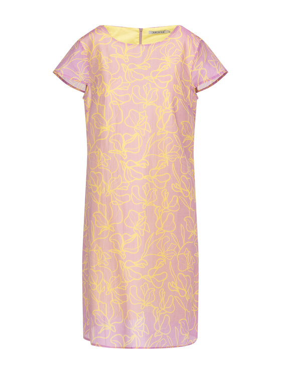 QUIOSQUE QUIOSQUE Sukienka codzienna QUIOSQUE 4UD019956 Kolorowy Regular Fit