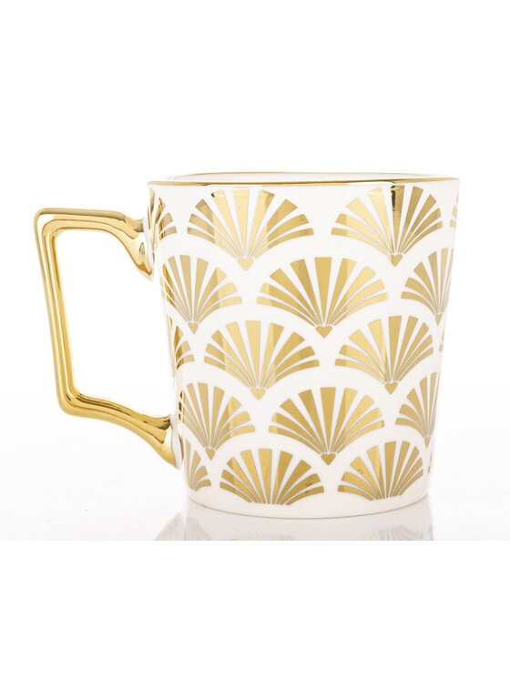 MIAhome MIAhome Kubek porcelanowy RANGO Biały