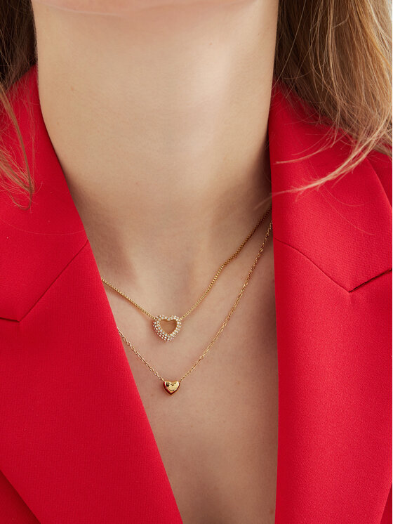 Guess Guess Kaklo papuošalas JUBN05 026JW Auksinė
