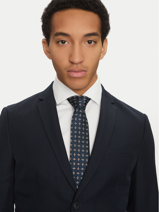 BOSS BOSS Cravată H-Tie 50532253 Bleumarin