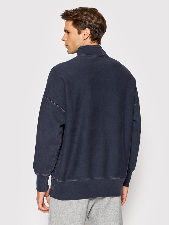 Champion Champion Μπλούζα 216490 Σκούρο μπλε Relaxed Fit
