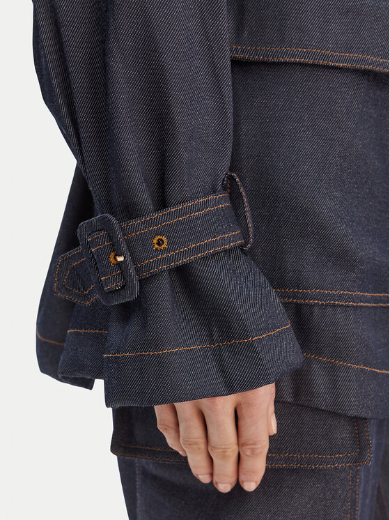 Guess Guess Švarkas W6RL50 WL842 Tamsiai mėlyna Regular Fit