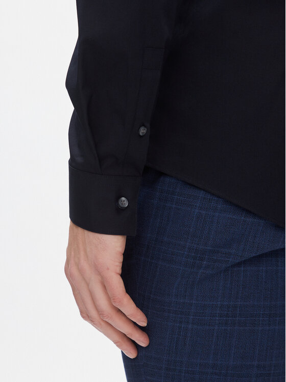Calvin Klein Calvin Klein Koszula K10K112310 Granatowy Slim Fit