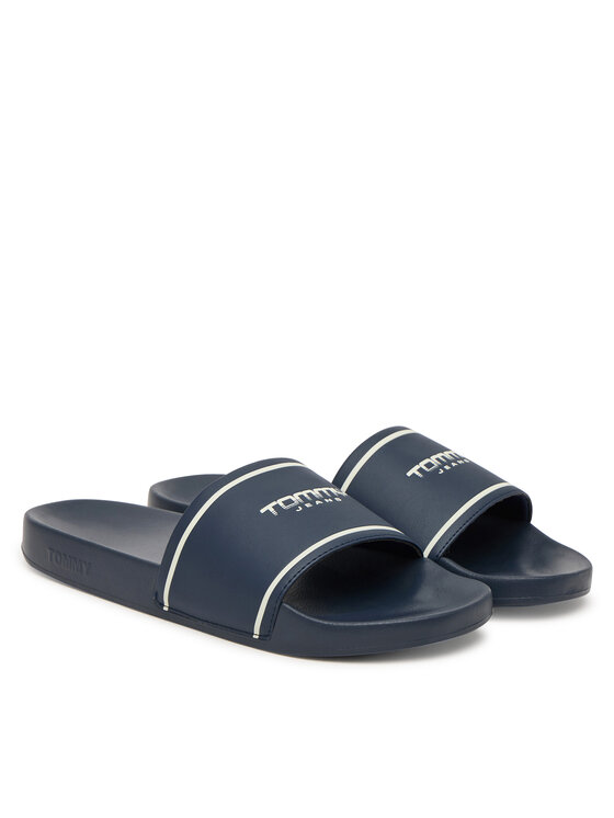 Tommy Jeans Tommy Jeans Šľapky Tjm Summer Sandal 26.2 EM0EM01723 Tmavomodrá