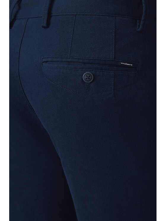 Lancerto Lancerto Chinosy Mikkeli SP082125000015 Granatowy Regular Fit