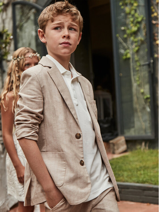 Mayoral Mayoral Sakko 6485 Beige Regular Fit