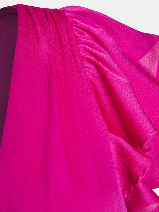 DKNY DKNY Cocktail obleka DD4AQ571 Roza Regular Fit