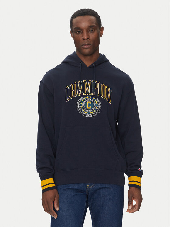 Champion Champion Pulóver 221172 Sötétkék Regular Fit