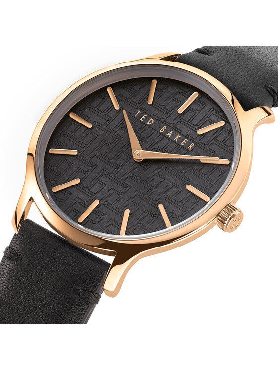 Ted Baker Ted Baker Ρολόι BKPPOF902 Μαύρο