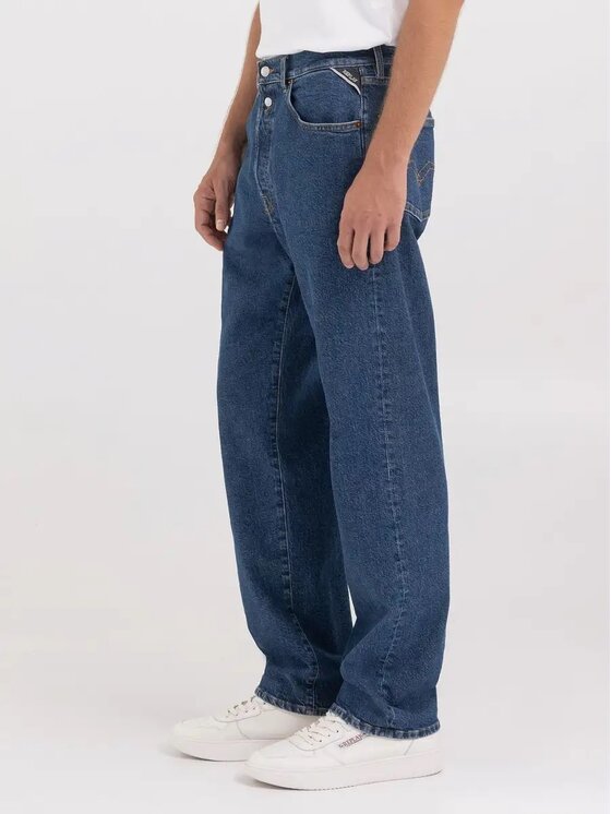 Spodnie garniturowe, rozmiar W38/L32, Niebieskie, 13 OZ