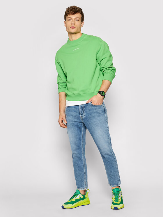 Calvin Klein Jeans Džinsai J30J318239 Mėlyna Relaxed Fit • Modivo.lt