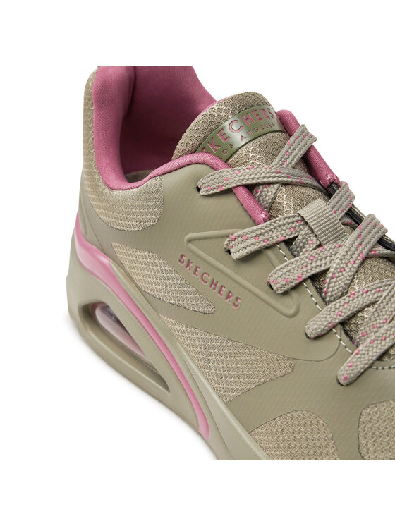 Skechers Skechers Sneakersy Tres-Air Uno 177421/OLV Zielony