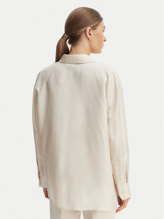Weekend Max Mara Weekend Max Mara Košile Ebbri 2615191012 Écru Regular Fit