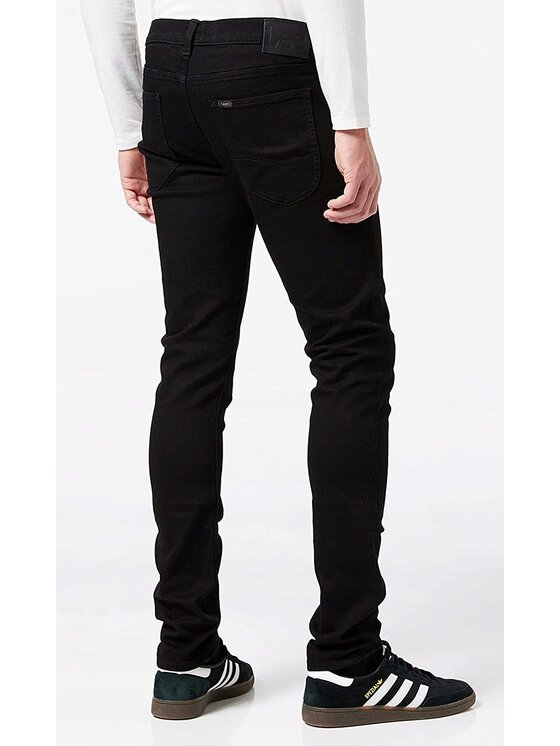 Lee Lee Jeansy Luke Czarny Slim Fit